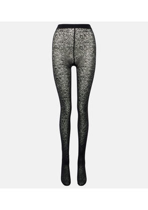 Wolford Floral jacquard tights