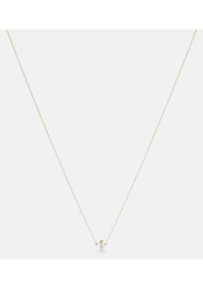 Aliita Frosty 9kt yellow gold necklace with enamel