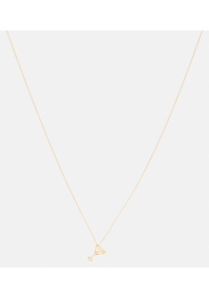 Aliita Martini 9kt yellow gold necklace with diamond