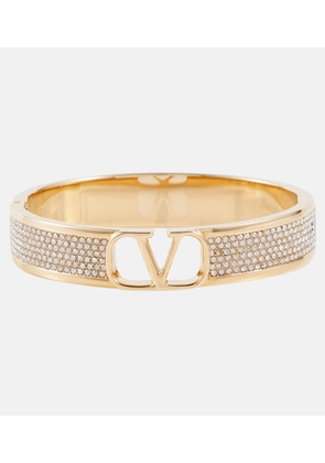 Valentino VLogo Signature Swarovski®-embellished bangle