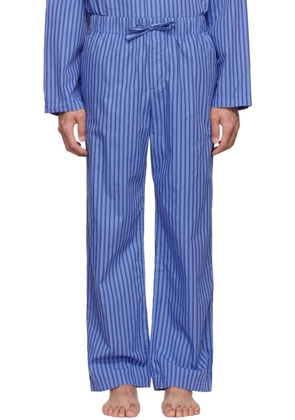 Tekla Blue Organic Cotton Pyjama Pants