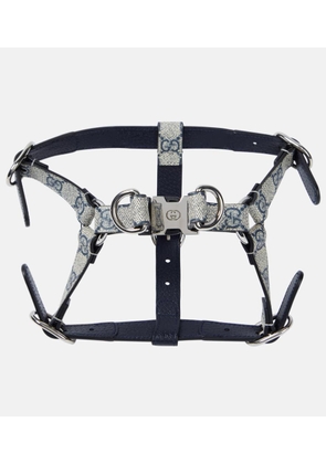 Gucci S/M GG canvas dog harness