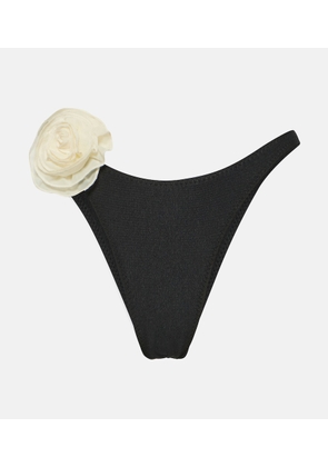 Same 90s floral-appliqué bikini bottoms