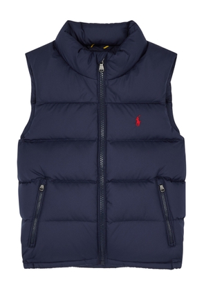 Polo Ralph Lauren Kids Quilted Shell Gilet (1.5-6 Years) - Navy
