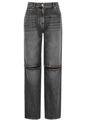 JW Anderson Cut-out Bootcut Jeans - Grey - 8 (UK8 / S)