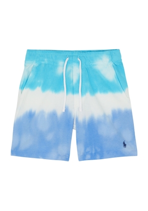 Polo Ralph Lauren Kids Tie-dyed Cotton Shorts (1.5-6 Years) - Blue - 1.5 Years