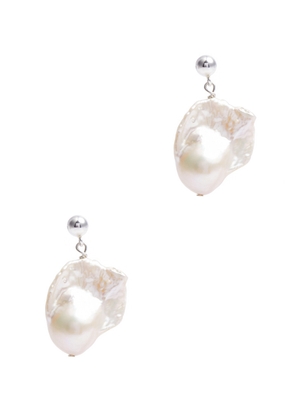 Eliou Pimi Baroque Pearl Silver-plated Drop Earrings