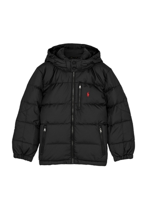 Polo Ralph Lauren Kids Quilted Shell Jacket (7-8 Years) - Black