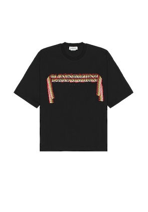 Lanvin Curblace Oversized T-shirt in Black - Black. Size L (also in M, S).