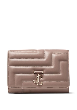 Jimmy Choo Avenue quilted clutch bag - Pink