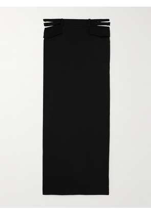 Dion Lee - Crepe Maxi Skirt - Black - UK 4,UK 6,UK 8,UK 10,UK 12,UK 14