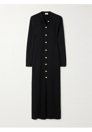 Magda Butrym - Embellished Wool, Silk And Cashmere-blend Cardigan - Black - FR34,FR36,FR38,FR40