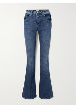 L'AGENCE - Marty High-rise Flared Jeans - Blue - 24,25,26,27,28,29,30,31,32