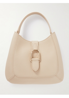 Ralph Lauren Collection - Welington Mini Textured-leather Shoulder Bag - Cream - One size