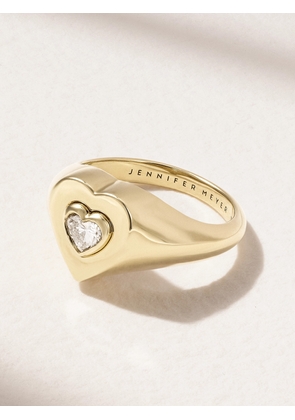 Jennifer Meyer - 18-karat Gold Diamond Ring - 3,4