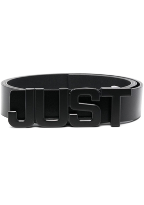 Just Cavalli logo-buckle belt - Black