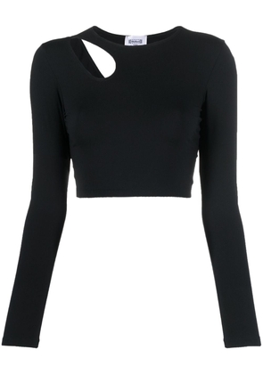 Wolford Warm Up cut-out top - Black