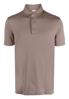 Malo stretch-cotton polo shirt - Neutrals