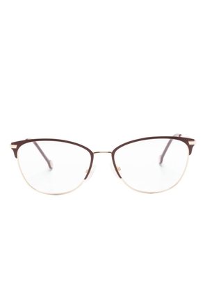 Carolina Herrera butterfly-frame glasses - Gold