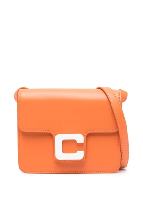 Carel Paris Sorbonne logo-plaque crossbody bag - Orange
