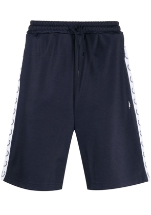 Fred Perry logo-print shorts - Blue