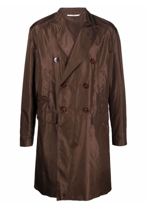 Valentino Garavani double-breasted midi coat - Brown
