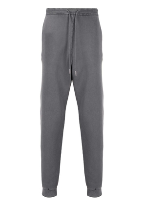 Thom Browne garment-dyed loopback track shorts - Grey