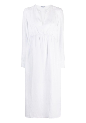 James Perse empire-line midi dress - White