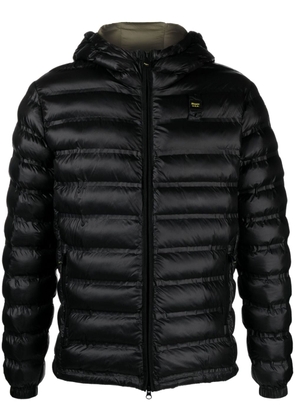 Blauer Adams hooded puffer jacket - Black