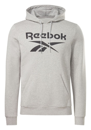 Reebok Identity logo-print hoodie - Grey