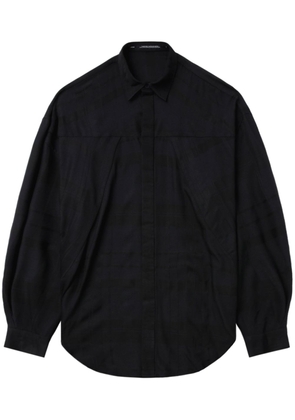 Julius button-up long-sleeve shirt - Black