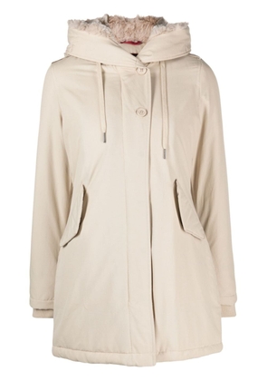 Canadian Club Lanigan faux-fur trim hooded jacket - Neutrals