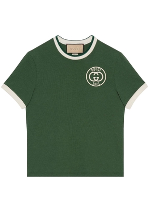 Gucci Interlocking G cotton T-shirt - Green