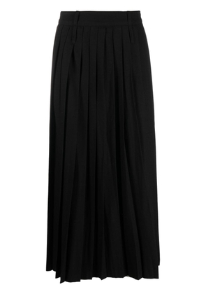 The Frankie Shop Bailey side-slit pleated skirt - Black