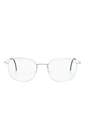 Lindberg 5541 round-frame glasses - Silver