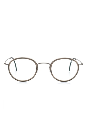 Lindberg round-frame glasses - Grey