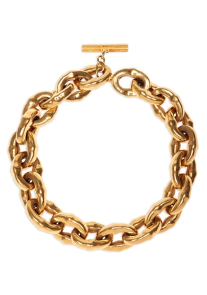 Bally chain-link polished necklace - Gold