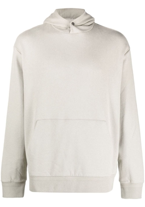 Zegna classic fine-knit hoodie - Grey