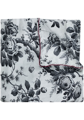 Pierre-Louis Mascia floral-print padded gilet - Black