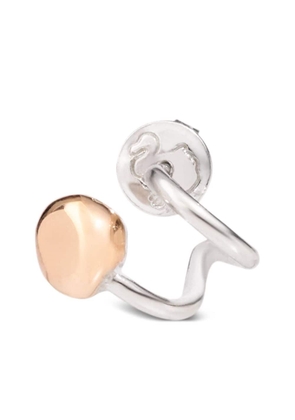 Dodo 9kt rose gold sterling silver Pepita earring
