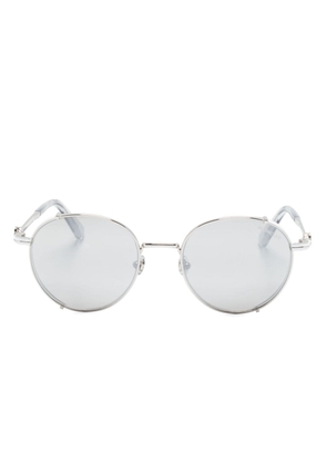 Moncler Eyewear Owlet round-frame sunglasses - Silver