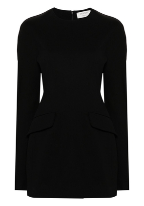 Sportmax cotton jersey mini dress - Black