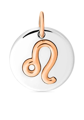 Dodo 9kt rose gold and sterling silver Zodiac Leo charm