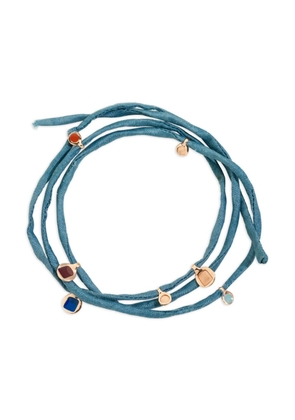 Dodo Bazaar silk bracelet - Blue