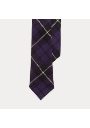 Plaid Cashmere Tie