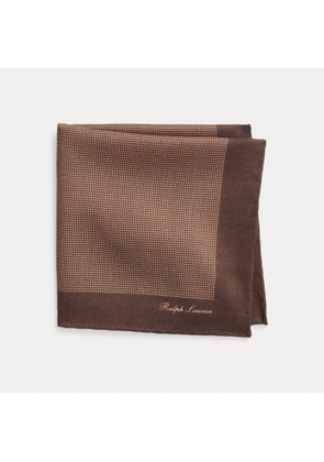 Birdseye Cashmere-Silk Pocket Square
