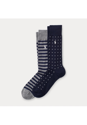 Dot Stripe Sock 2-Pack