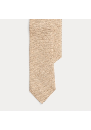 Textured Linen Sharkskin Tie