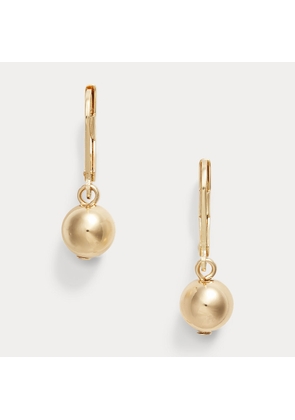 Gold-Tone Beaded Drop Earrings