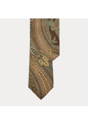 Paisley Linen Tie